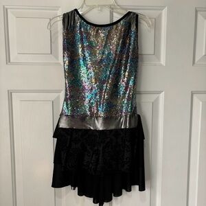 Sequin Multicolor Dress for Kids
